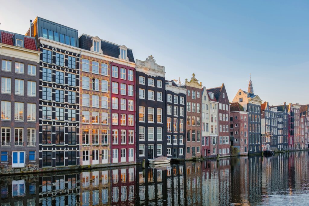 As,Autumn,Cloaks,Amsterdam,In,Shades,Of,Gold,And,Orange, digital marketing courses in amsterdam